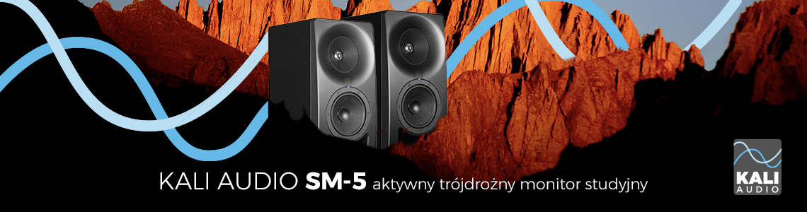 Kali Audio SM-5 aktywny trójdrożny monitor studyjny